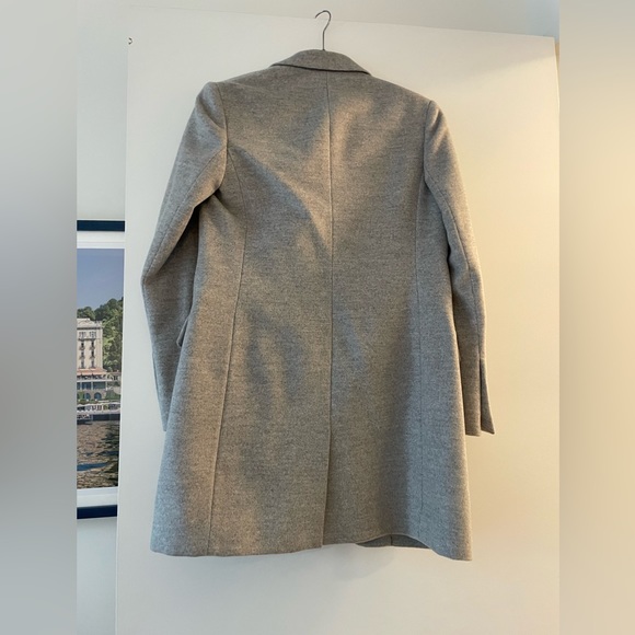 Reed Krakoff Women’s Gray Wool Peacoat, Silk Lined - Size 6 - Picture 2 of 6